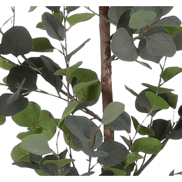 Kunstplant eucalyptus in pot groen - h150xd30cm