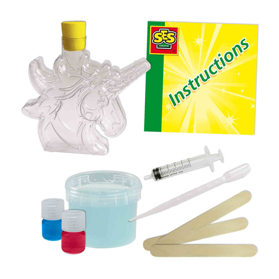 SES Creative slime kleuren lab eenhoorn