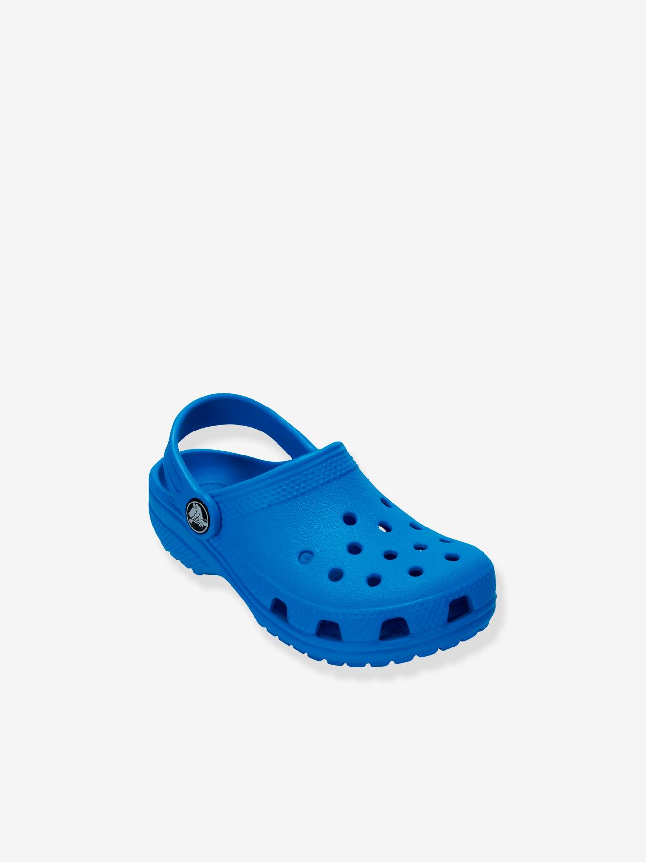 Tamancos Baby Classic Clog T CROCS™ amarelo claro lisos