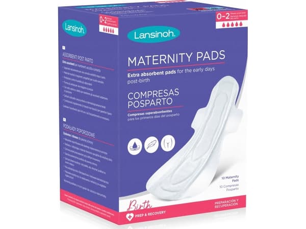 Lansinoh 3445 POSTPARTUM PADS L 10STK