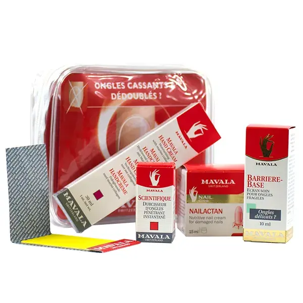Kit de Soluções Mavala para Unhas Quebradiças e Rachadas