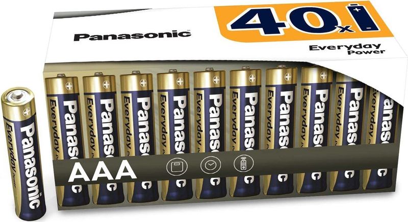 Panasonic - AAA Batterijen - Everyday power - Extra Value Pack - 40 stuks