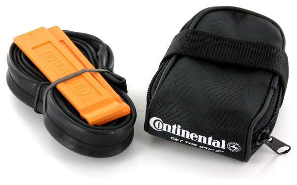 CONTINENTAL Sacoche de selle   chambre 700x18/25 S60   2 demonte pneus