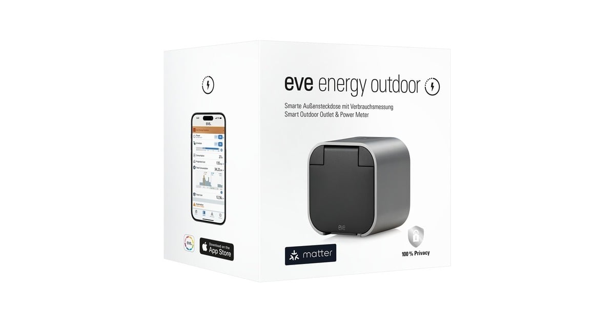 eveEnergy Outdoor wandcontactdoos