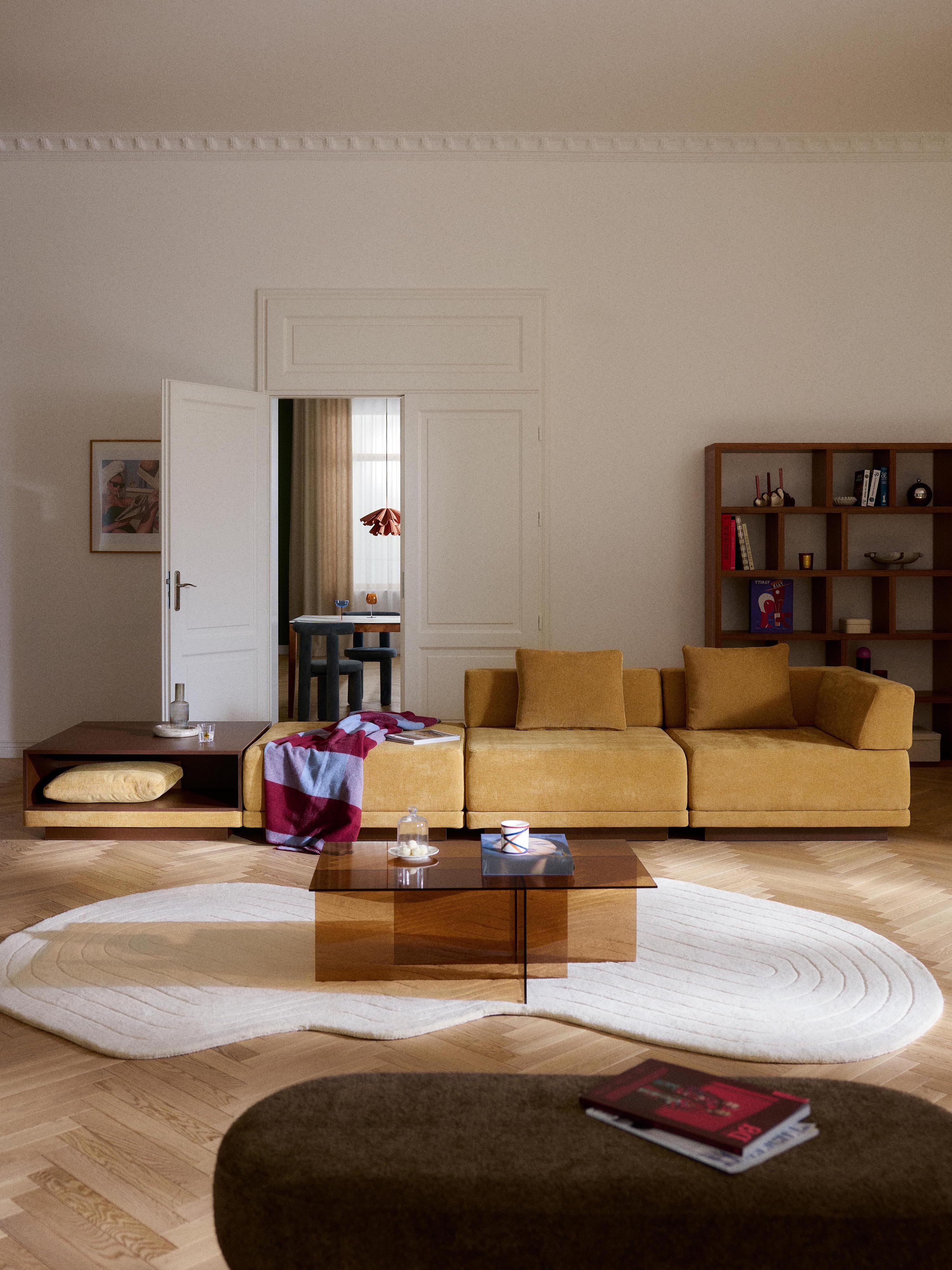 Modulaire bank Colin (4-zits) met salontafel & ottoman