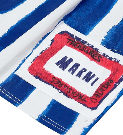Marni Shorts - Blau/Weiß gestreift