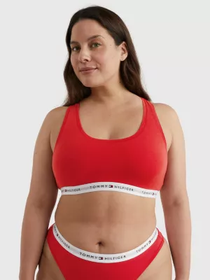 Sutiã sem bojo Curve Tommy Icons Racer Back