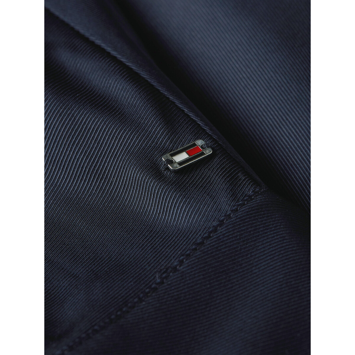 TOMMY HILFIGER<br>Vestido camisa curto com mangas compridas