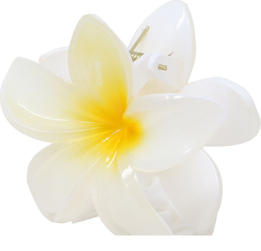 Bloem Haarclip Wit