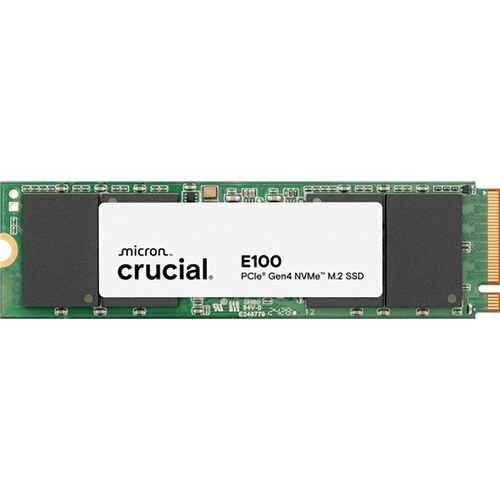 SSD interne Crucial E100 1TB PCIe Gen4 NVMe M.2