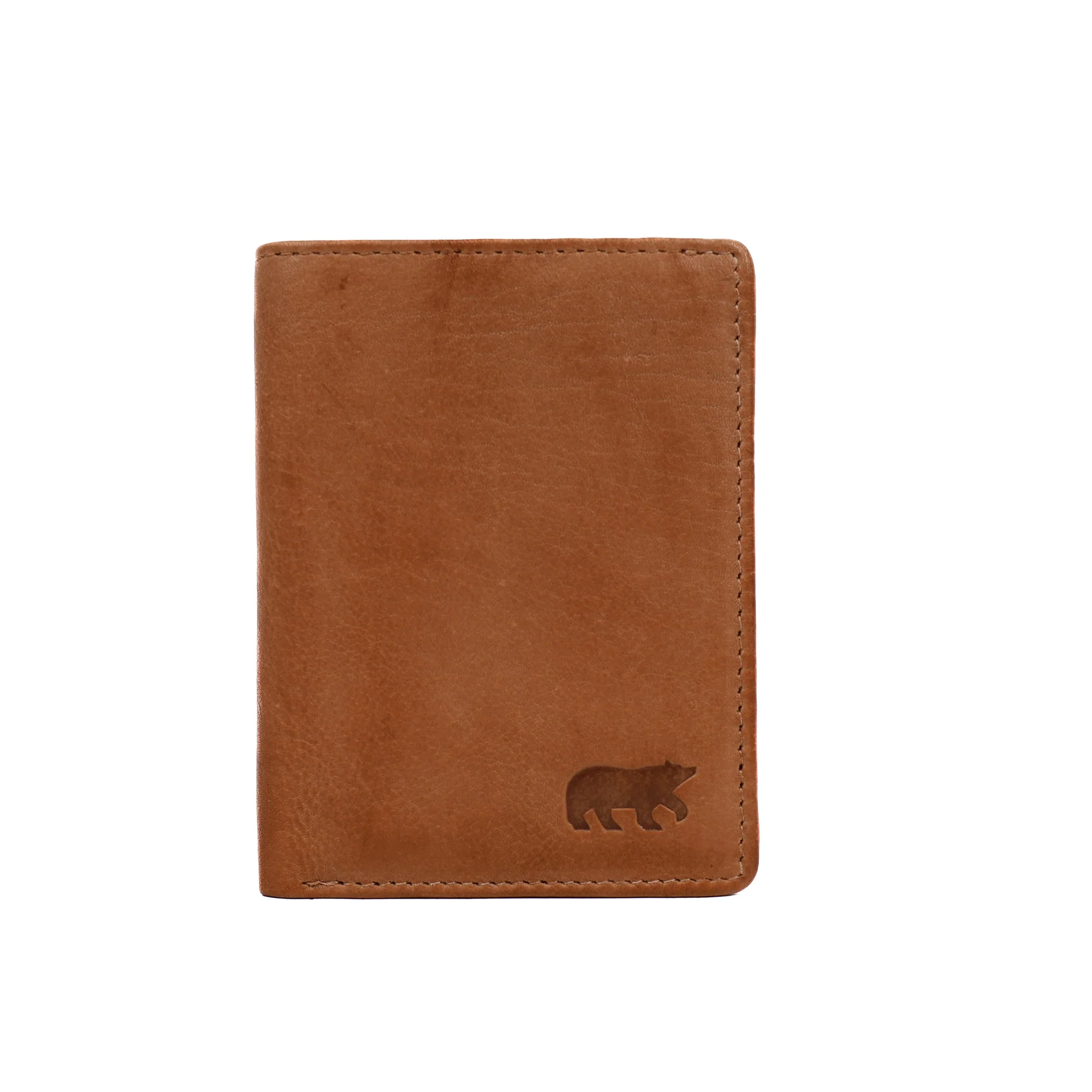 Bear Design Callisto Pelle Pasjeshouder Cas Taupe CP7040