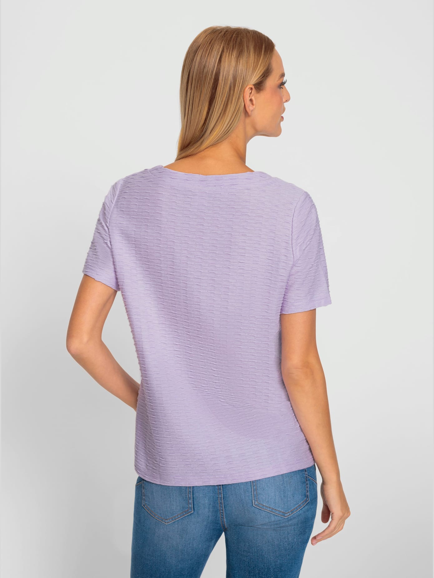 T-shirt qualité structurée tendance