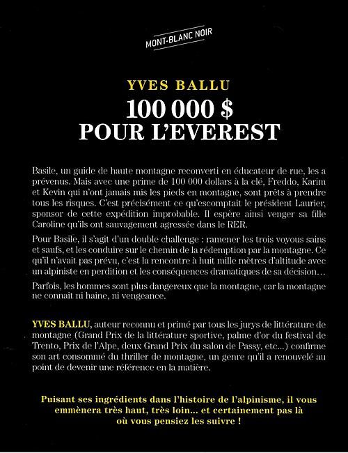 EDITIONS DU MONT BLANC - 100 000 DOLLARS POUR L EVEREST