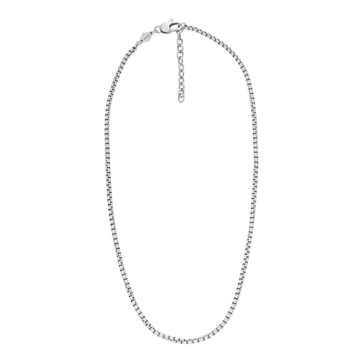 Collier FOSSIL acier inoxydable 51 cm