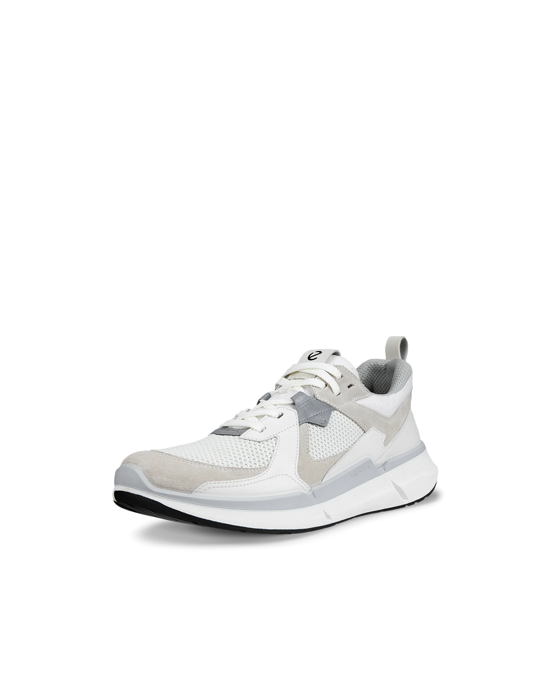 ECCO BIOM 2.2 M Herren Sneaker aus Veloursleder Weiß