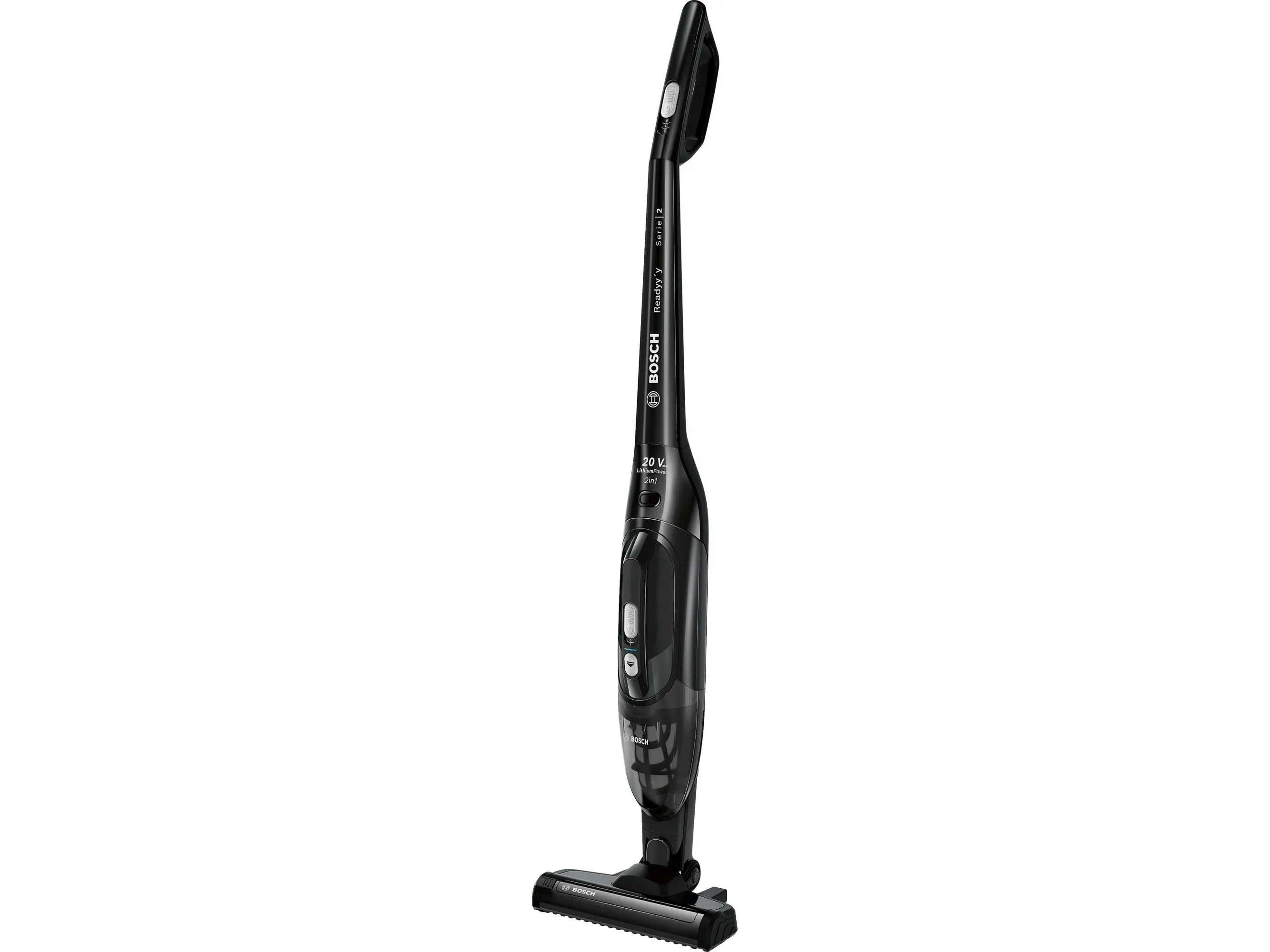 Bosch Readyy'y BBHF220 - Støvsuger - stav - uden pose - ledningsfri - sort