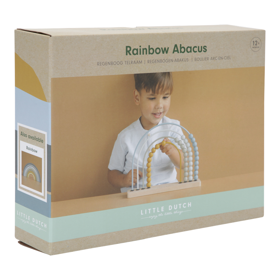 Little Dutch - Regnbue Abacus blå