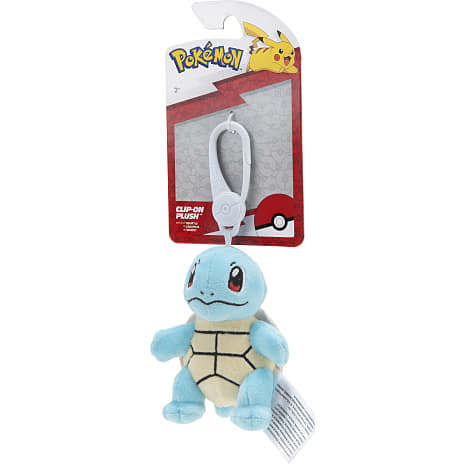 Pokémon bamse clips 9 cm – flere varianter - assorteret