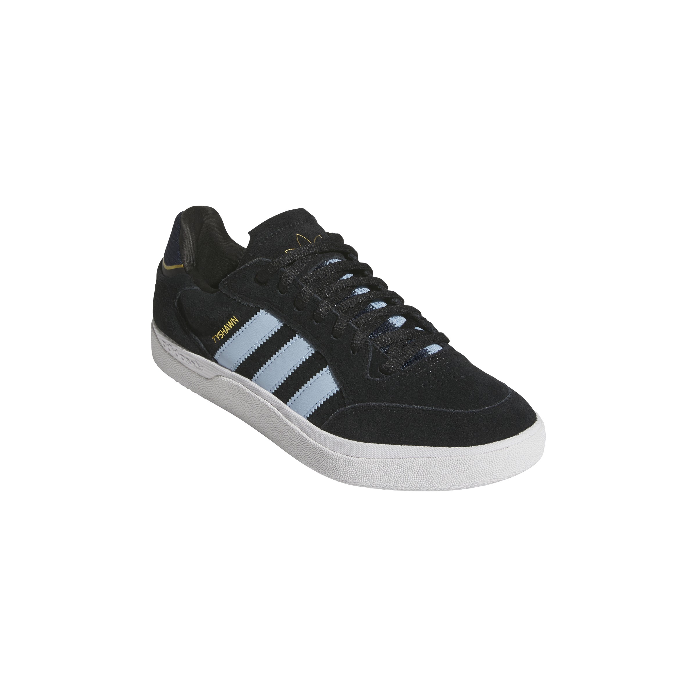 Adidas Skateboarding Tyshawn Low Core Black Clear Sky Collegiale Navy 4 US / 36 EU