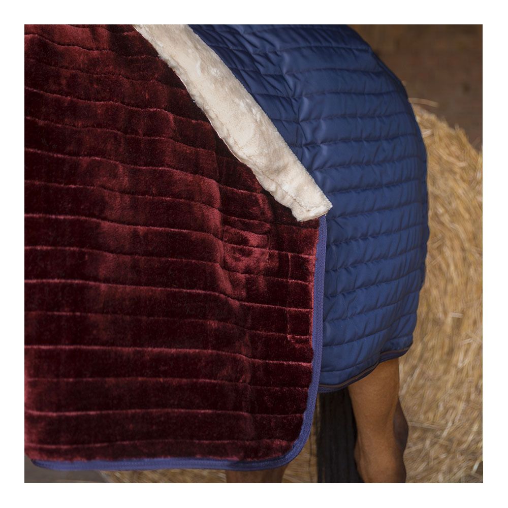 Equitheme TEDDY 150G - Couverture de box marine