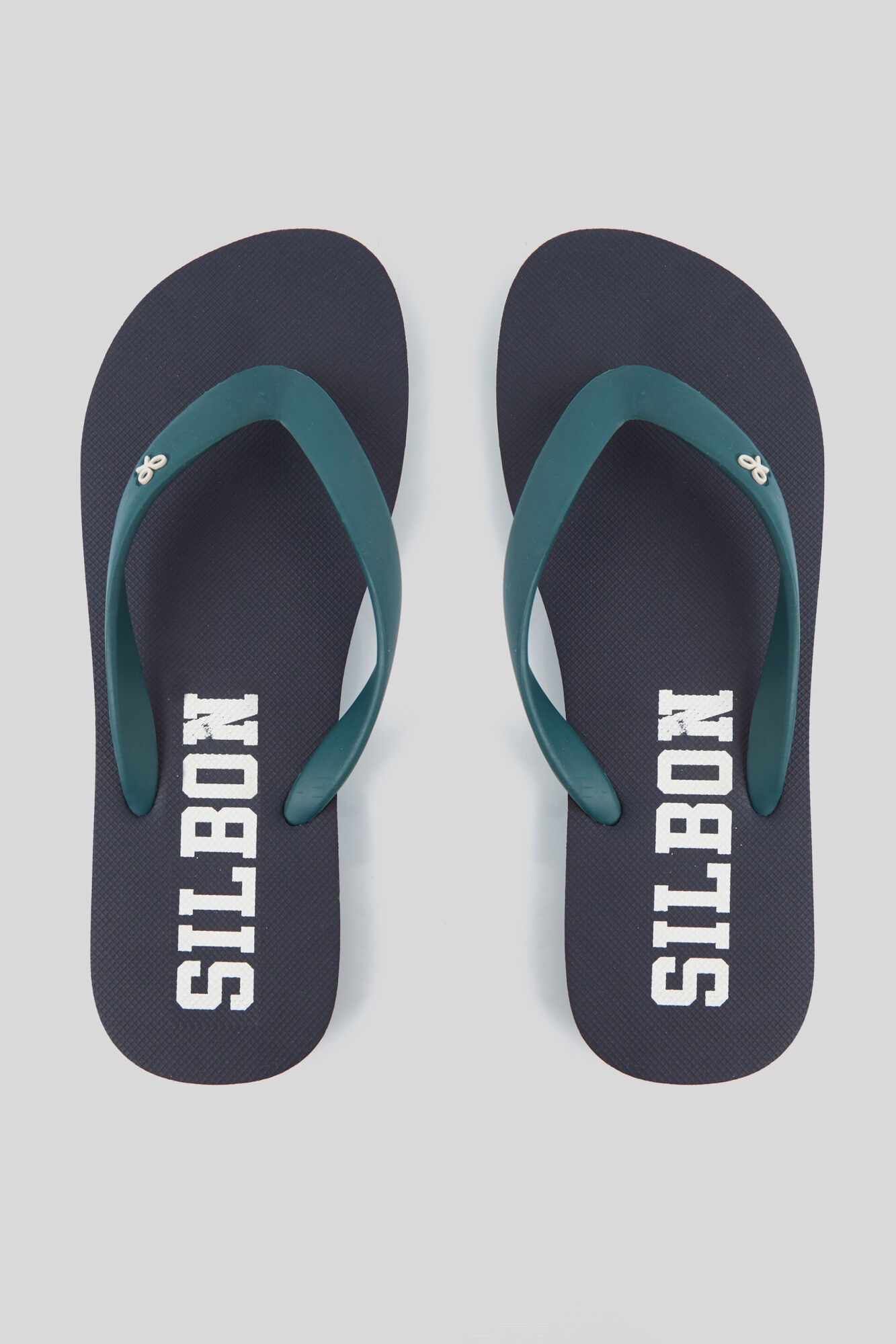 Chinelo clássico com letras verdes - Verde