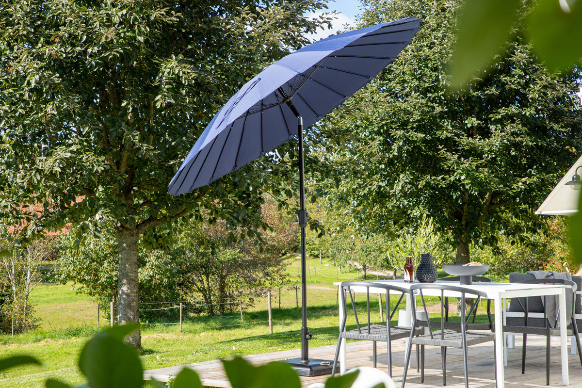 FjÃ´rd - Parasol Blauw 270cm - Tilt - Palmetto