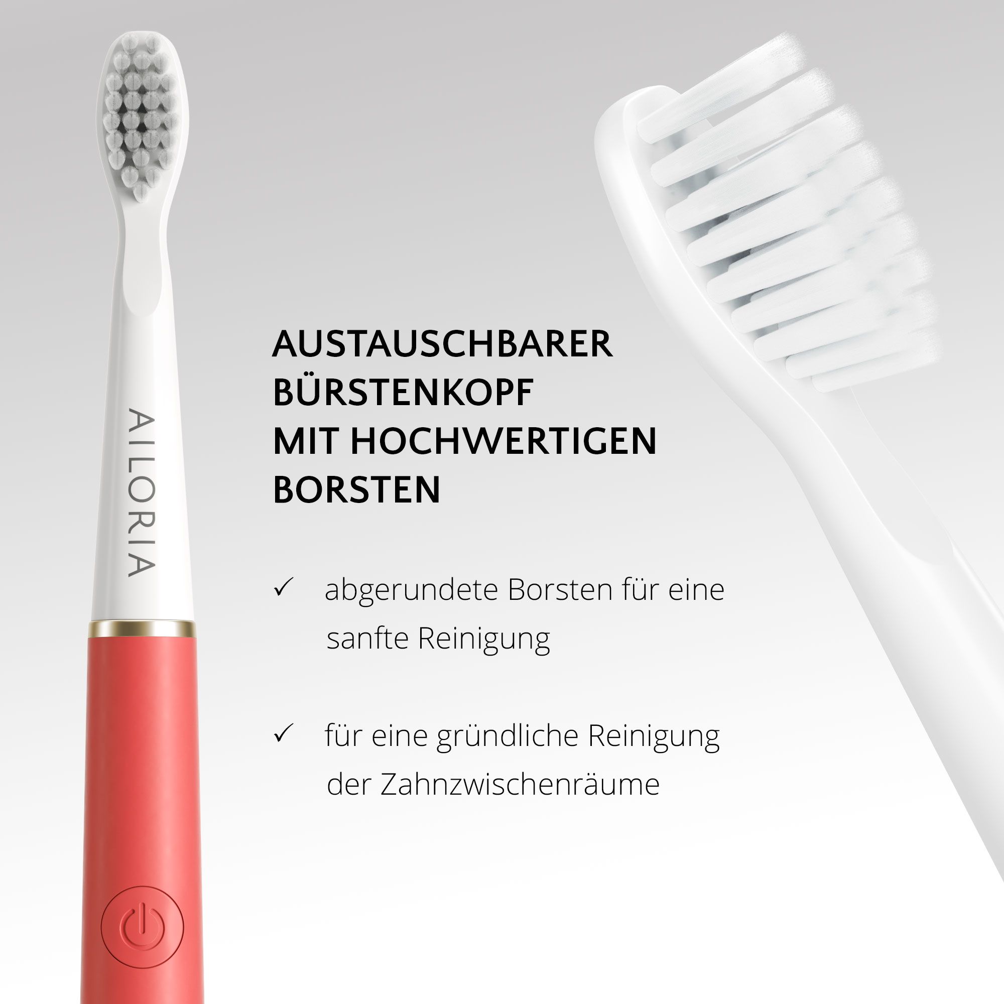AILORIA PRO SMILE SET USB-Schallzahnbürste