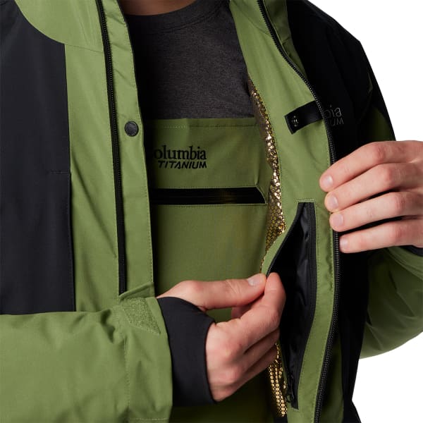 Veste de ski COLUMBIA HIGHLAND SUMMIT II JACKET CANTEEN/BLACK