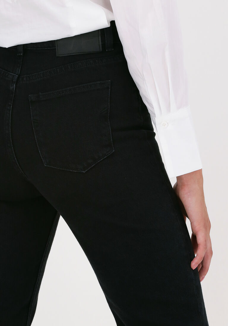 SELECTED FEMME zwarte selected femme slim fit jeans slfamy hw slim beauty bla jean