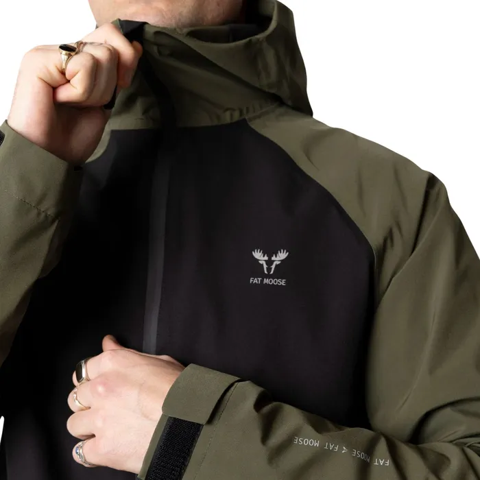 Fat Moose Sky Shell Block Jas Heren