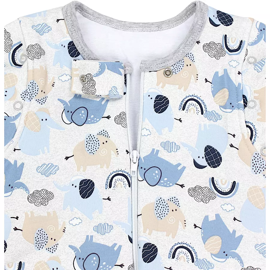 TupTam Baby Schlafsack mit Beinen und Ärmel Winter blau