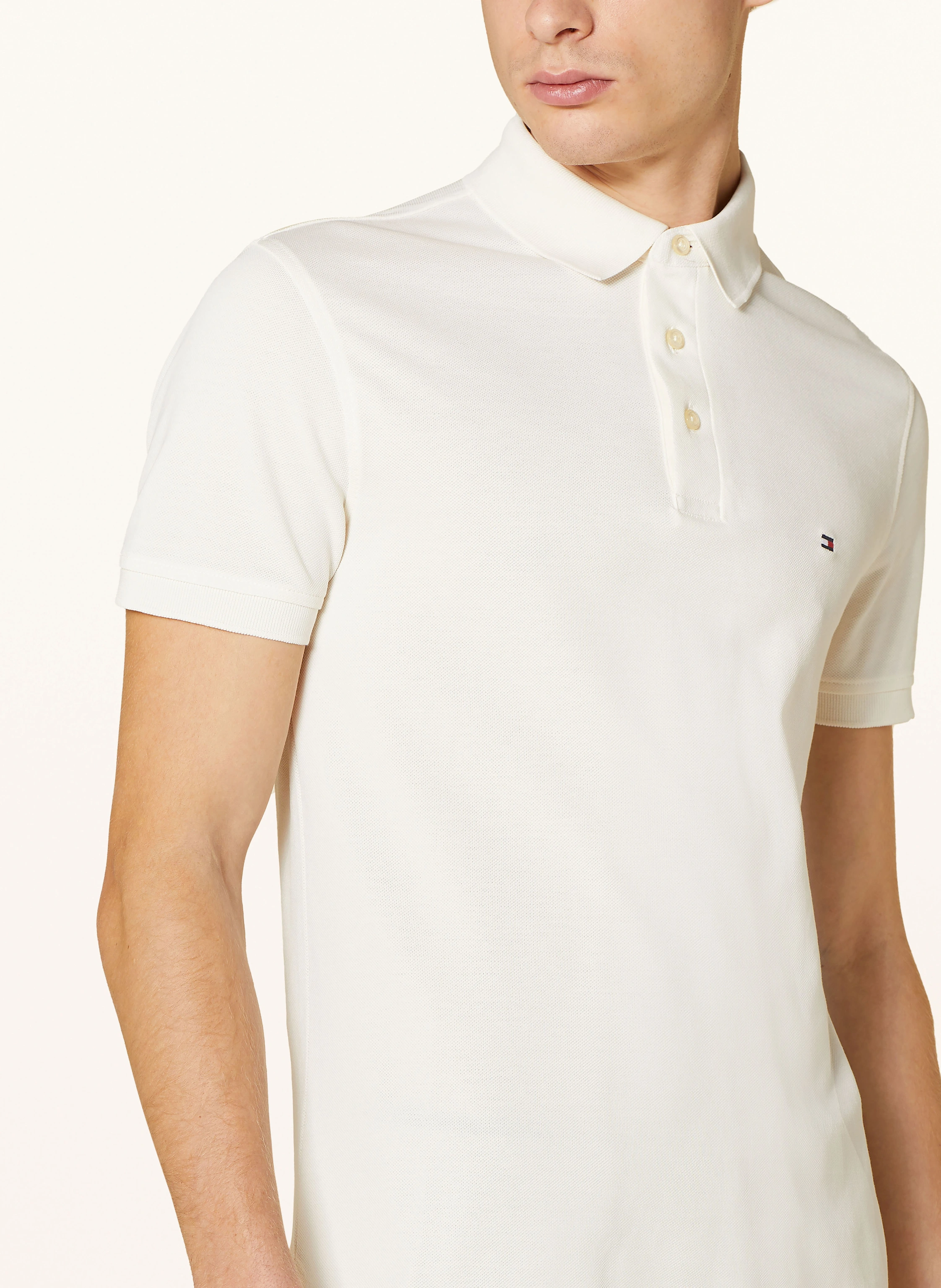 TOMMY HILFIGER Piqué-Poloshirt Slim Fit