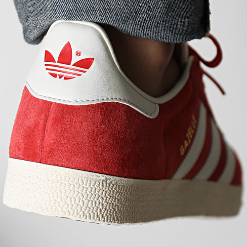 Baskets Gazelle IG1062 Glory Red Off White Core White