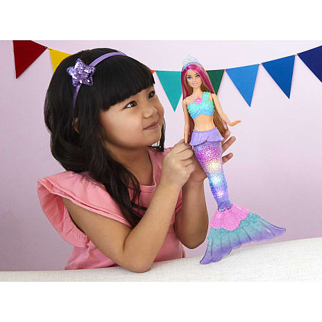 Barbie Dreamtopia Twinkle Lights havfrue dukke