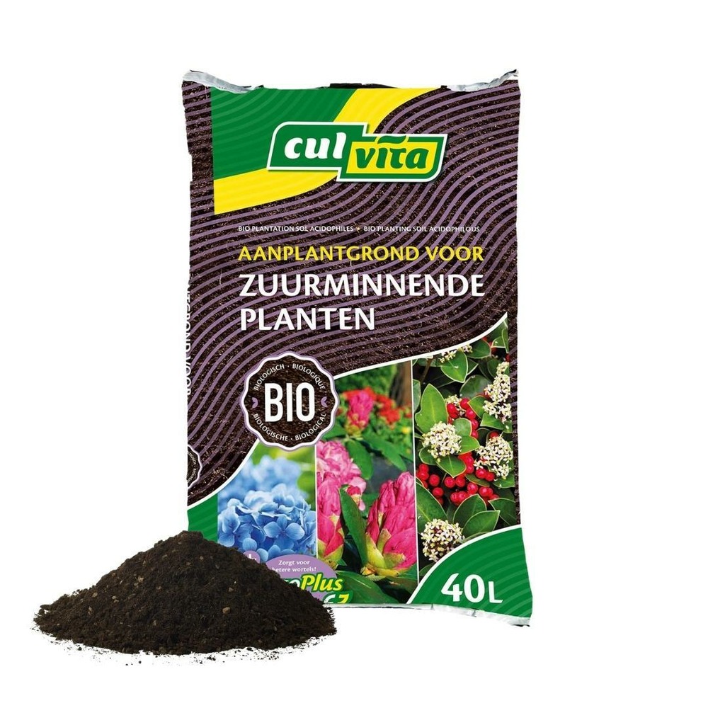 Terreau biologique pour plantes acidophiles - 40l