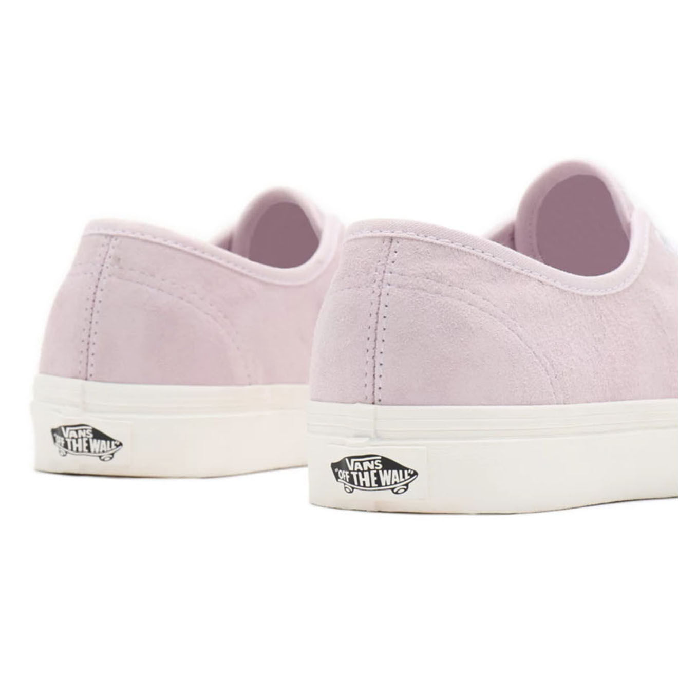 Vans Sneakers en Velours de Cuir Authentic roses