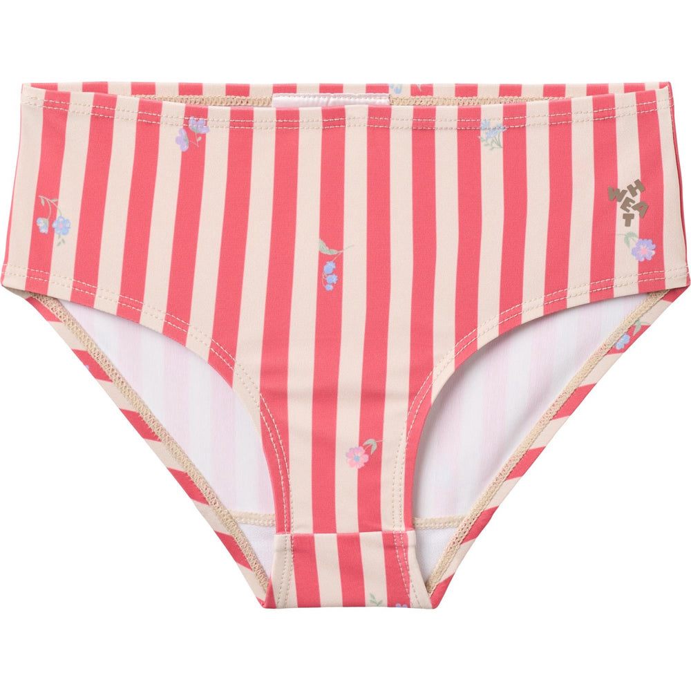 Køb Wheat Red Stripe Flowers Bikini Carla