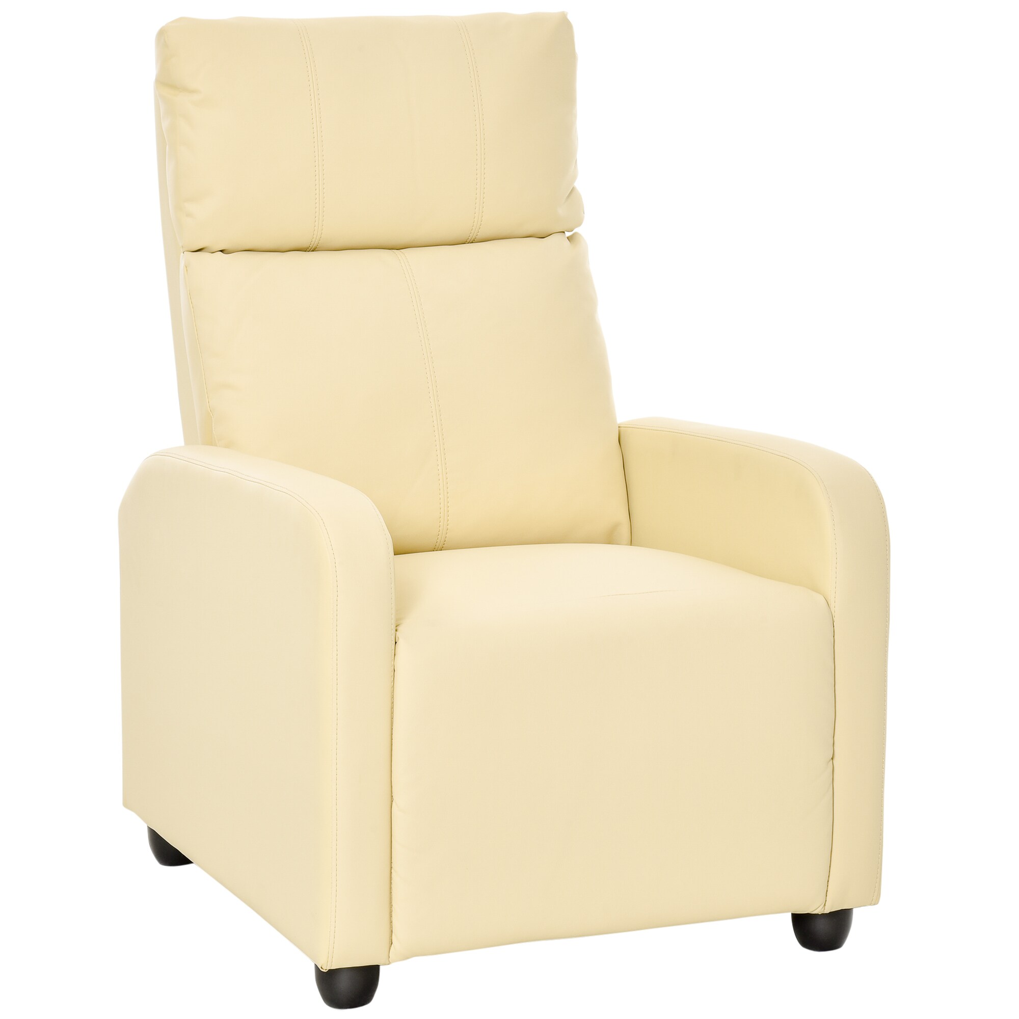 HOMCOM Fernsehsessel mit Liegefunktion 69,5 x 89,5 x 104,5 cm (LxBxH)