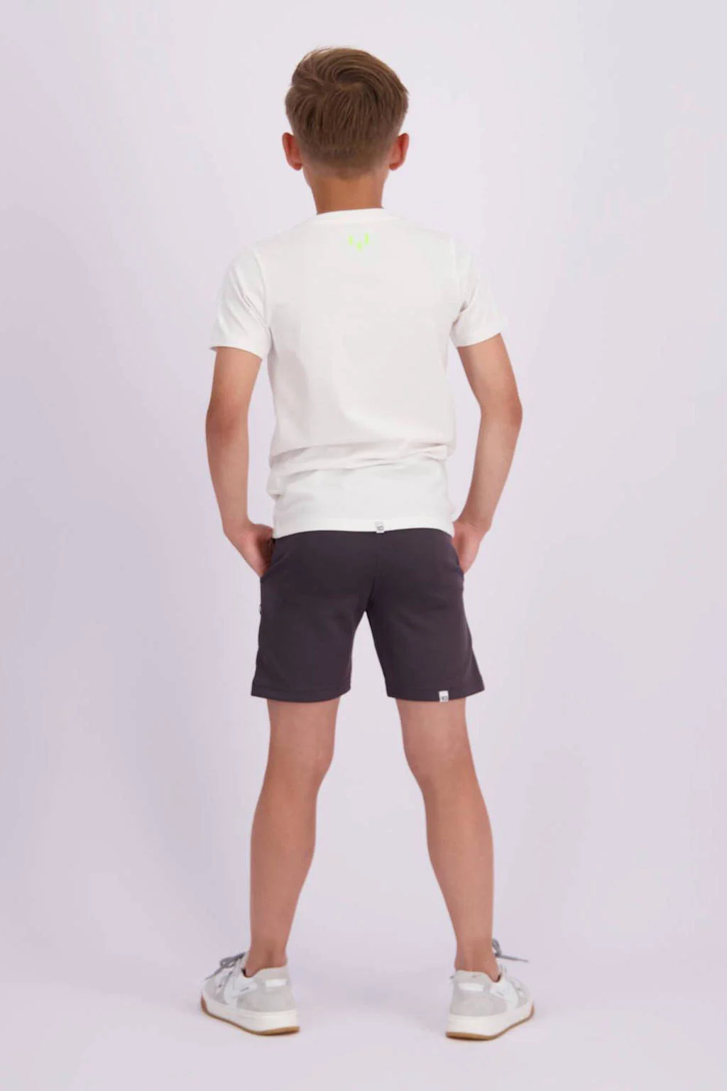 Vingino T-shirt Jaxe met logo wit