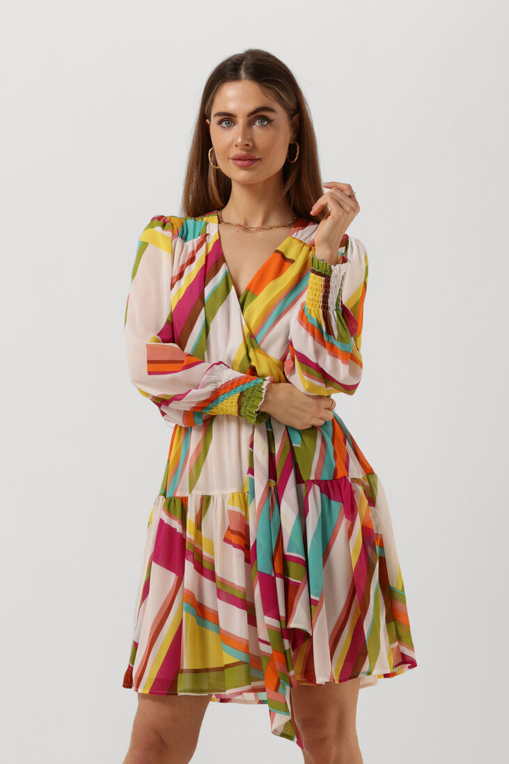 SUNCOO multi suncoo mini jurk ceylia