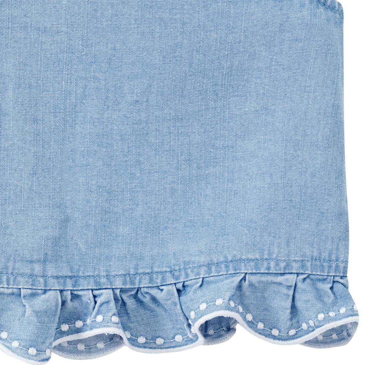 Jonas Nielsen Mädchen Top in Denim-Optik hellblau