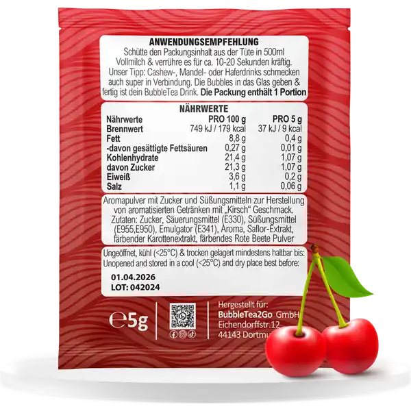 Premiun Instant Teepulver Cherry