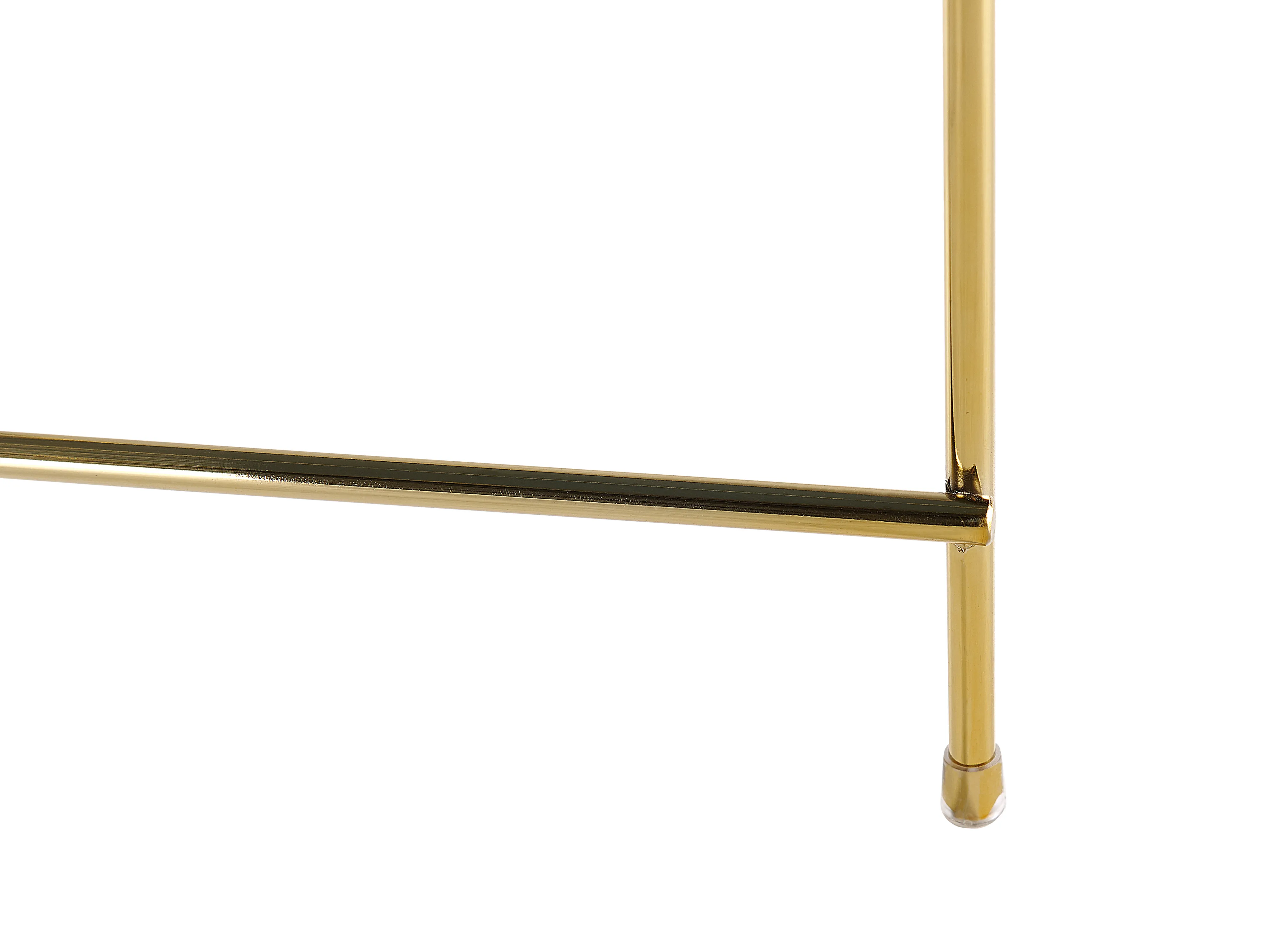 Bijzettafel LUCEA Veiligheidsglas Goud