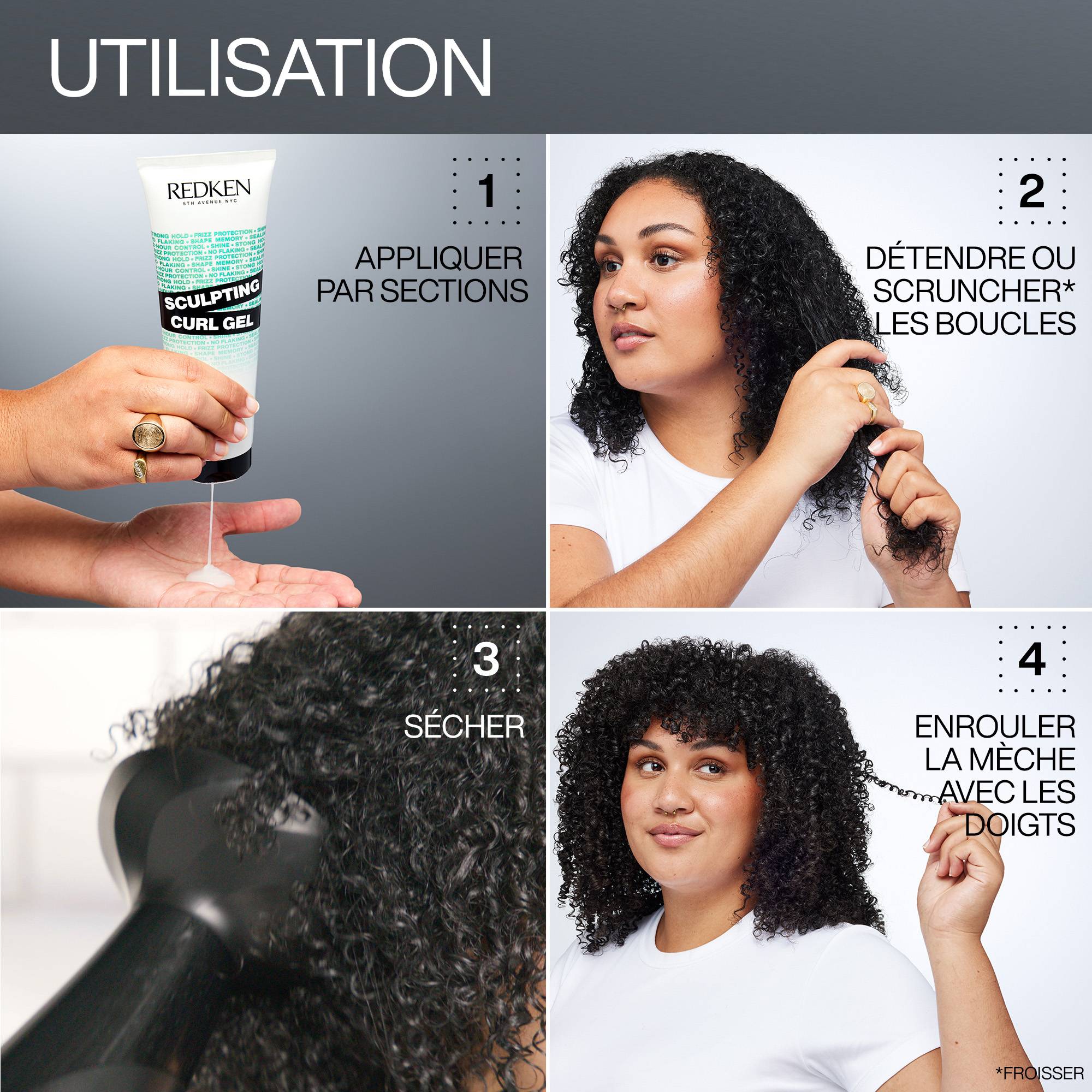 Gel Definition Hybrid Curl Stylers / 250ml