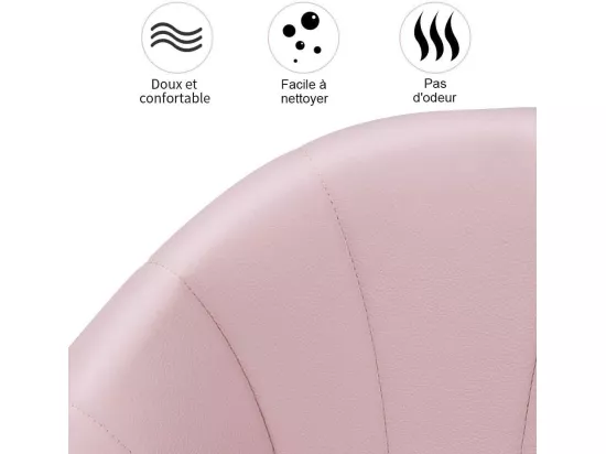Chaise Haute Bébé Pliable Evolutive, Chaise Haute Enfant Réglable, Nettoyage facile, Avec Roulettes, Rose
