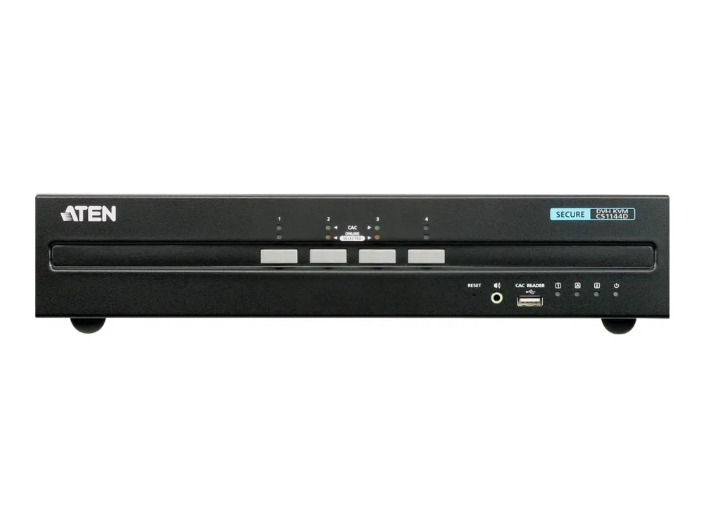 ATEN CS1144D - KVM / audio-switch - 4 x KVM / audio - 1 lokalbruger - desktop