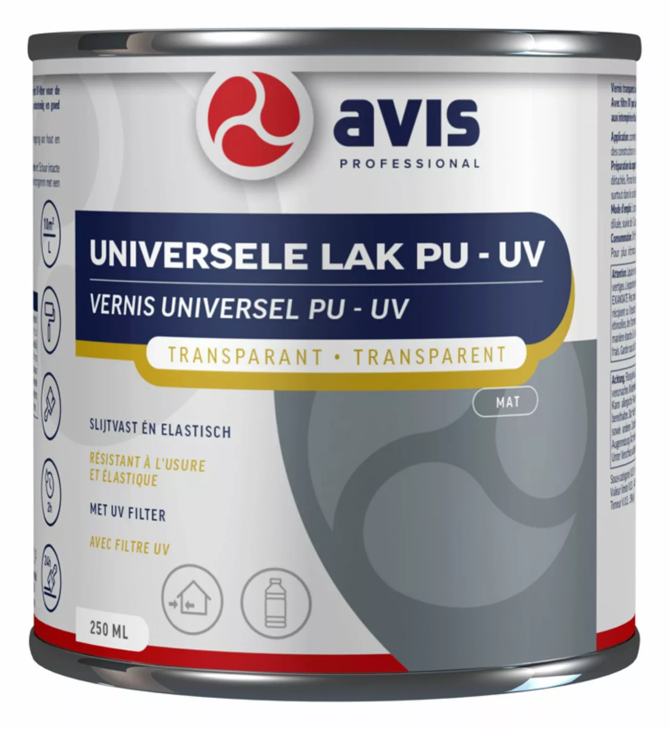 Avis Universele Lak PU/UV Mat - 0,25L