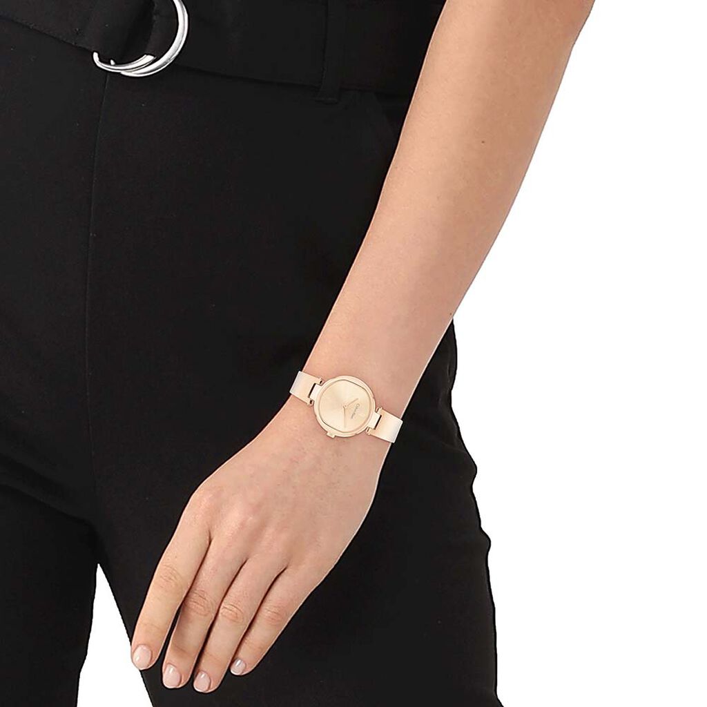 Montre Calvin Klein Elevadted Bicolore Doré / Rose