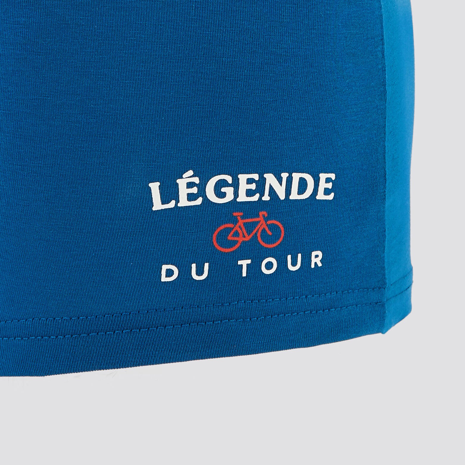 Boxer motif licence Tour de France Bleu