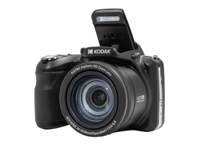 Kodak Fotokamera Pixpro AZ425 Schwarz Digitalkamera mit 42-fachem optischem Zoom